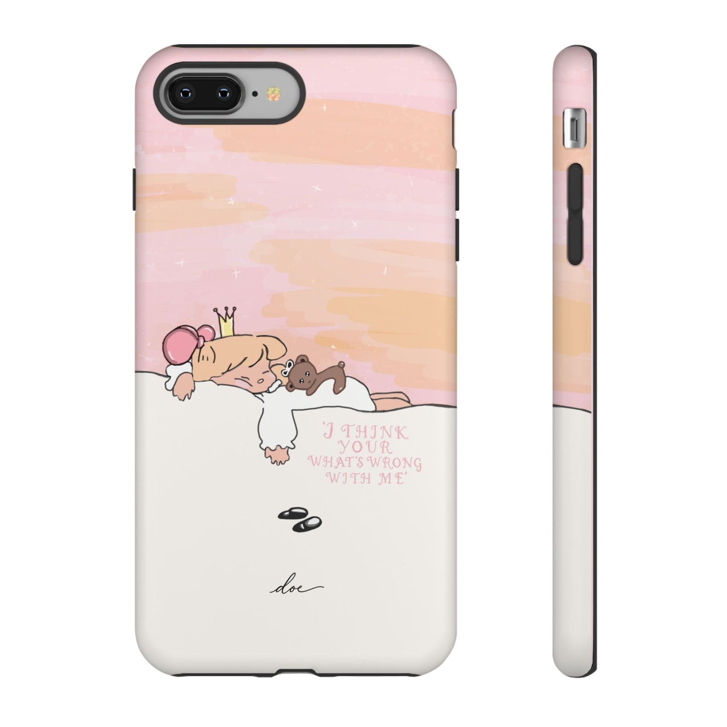 Wrong With Princess iPhone Case