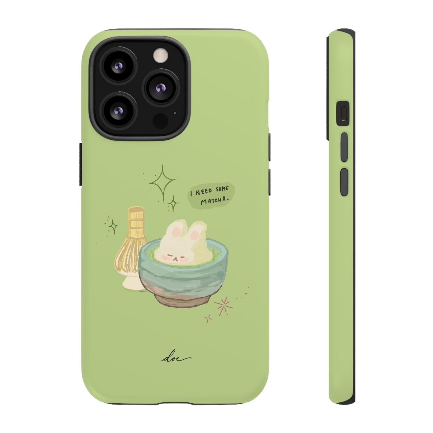 I Need Matcha! iPhone Case