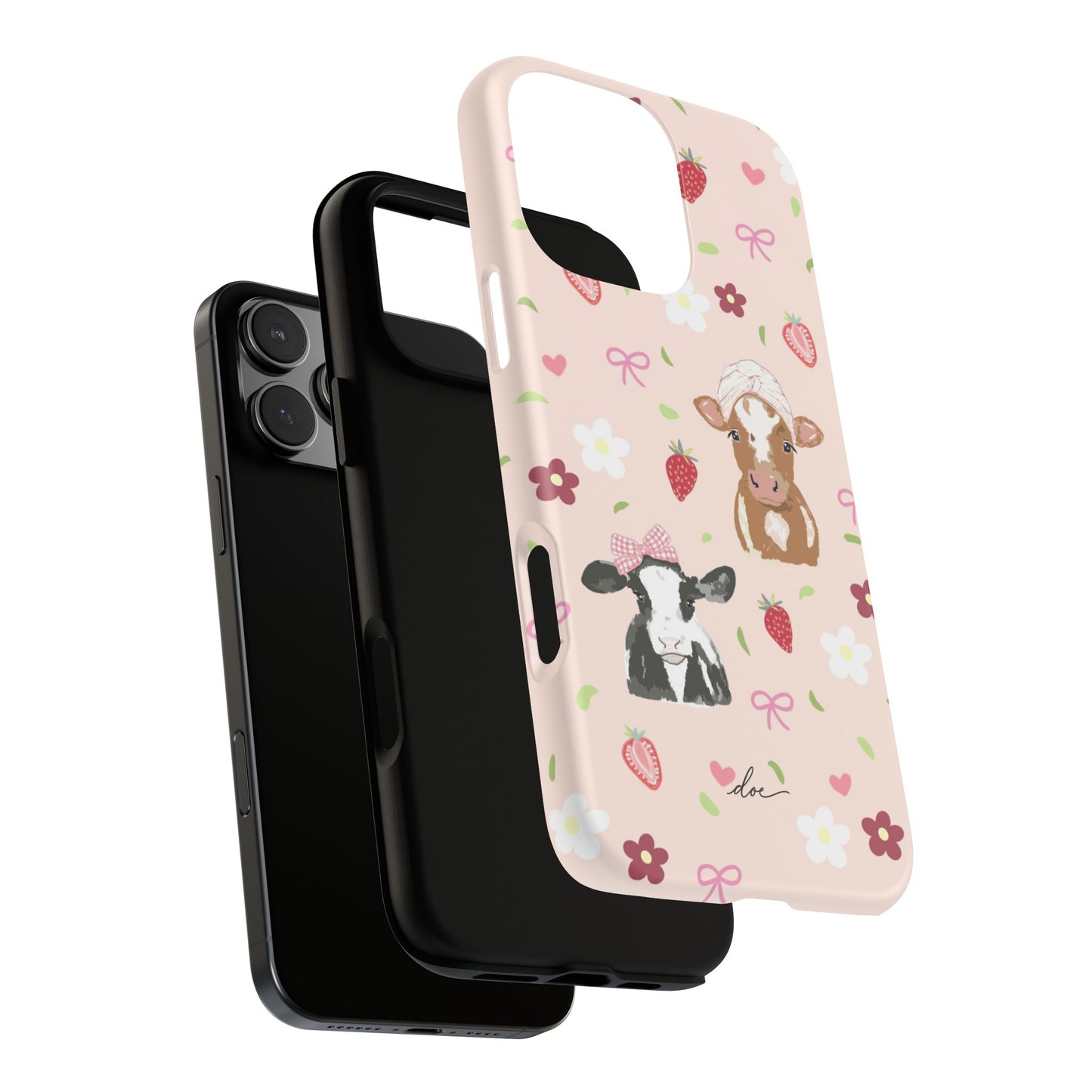 Cowy Chaos iPhone Case