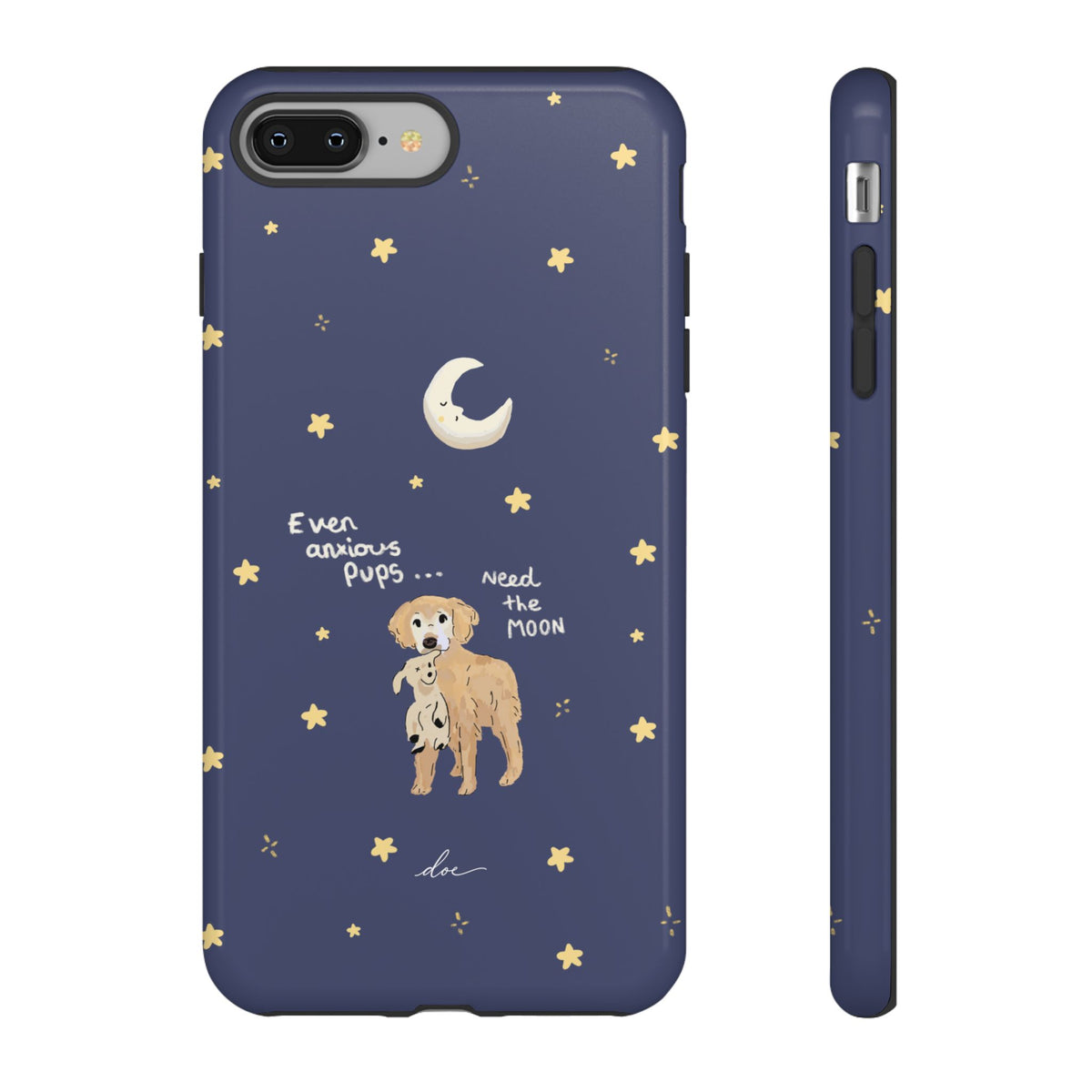 Anxious Pup iPhone Case