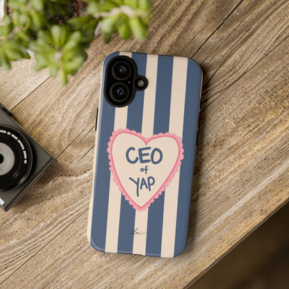 CEO Of Yap iPhone Case