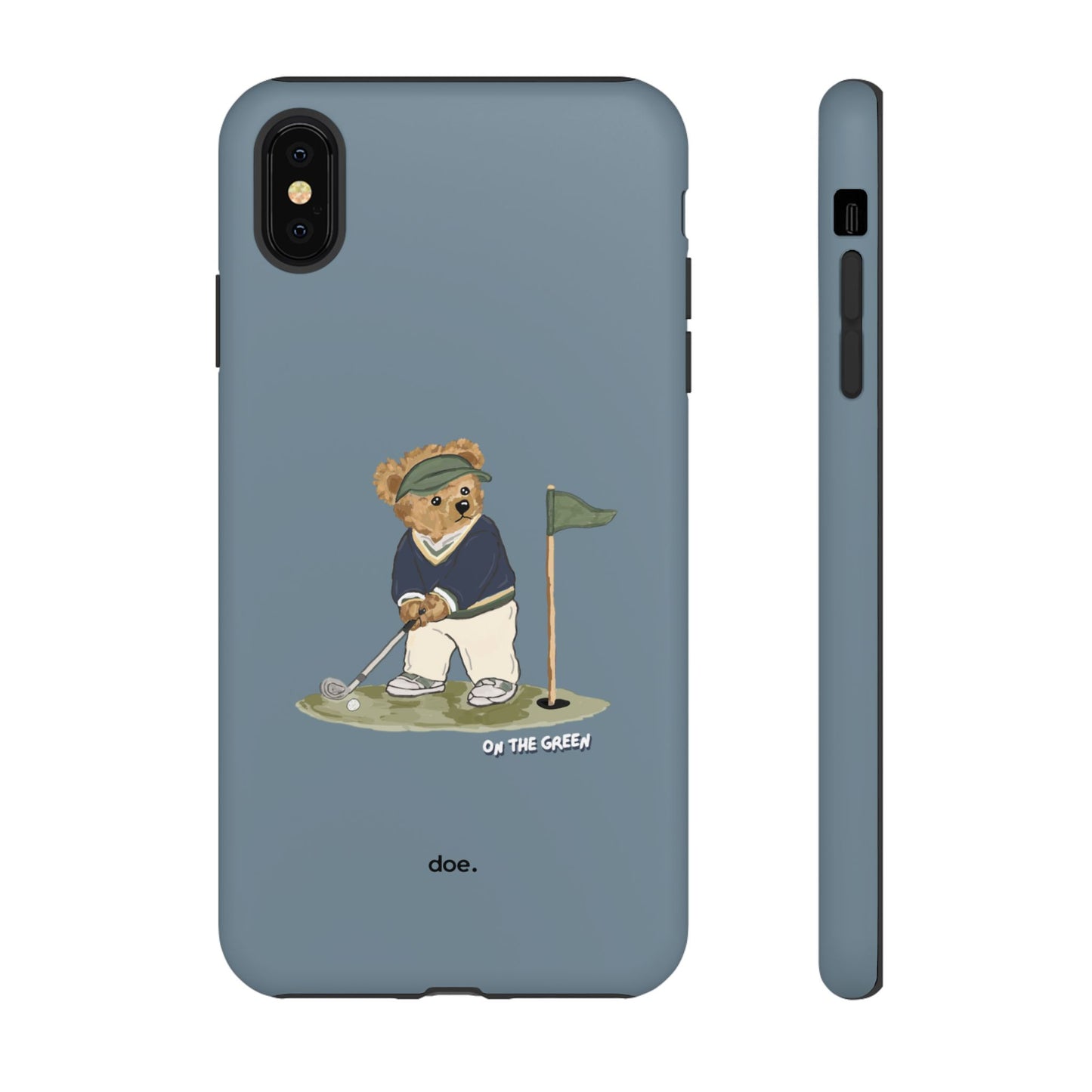 Bear Under Par iPhone Case