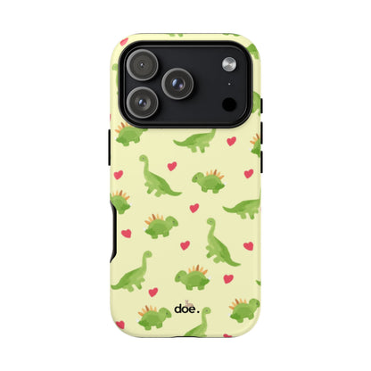 Dino Doodles iPhone Case