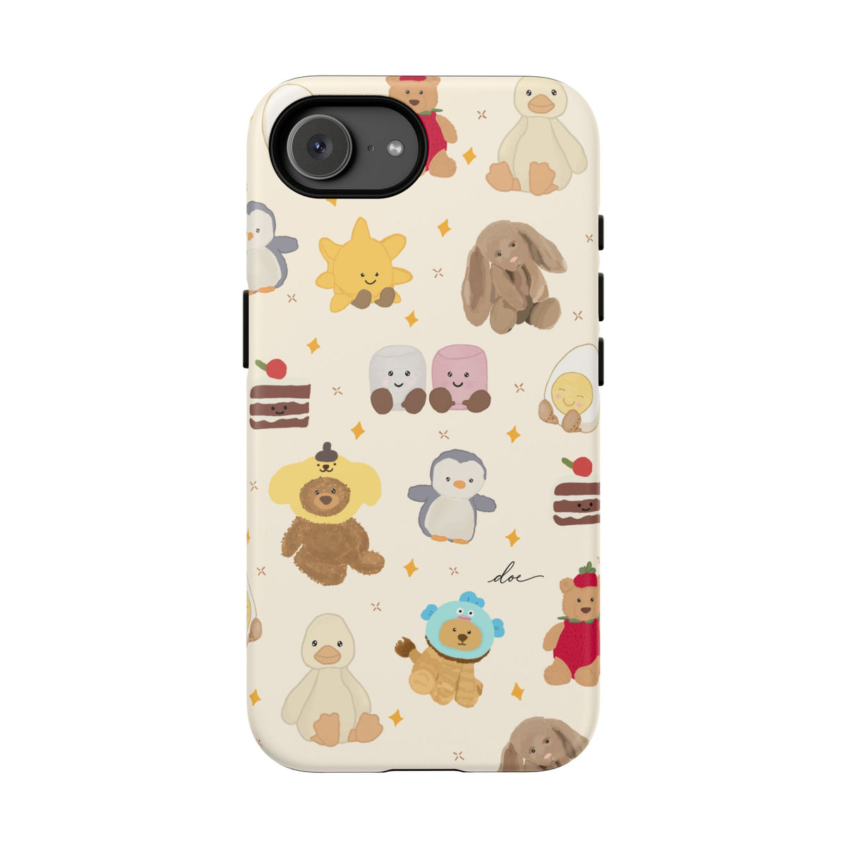 Teddy Chaos iPhone Case