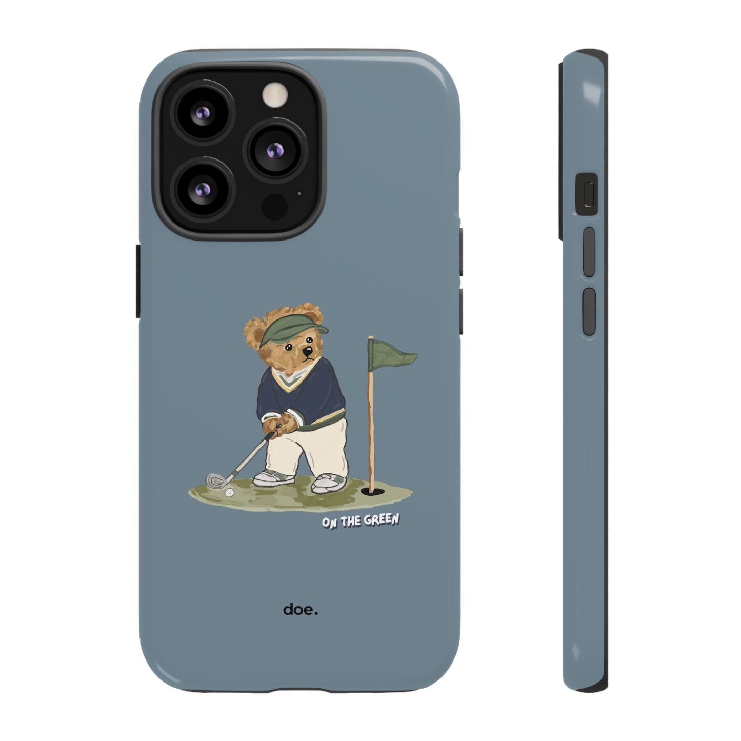 Bear Under Par iPhone Case