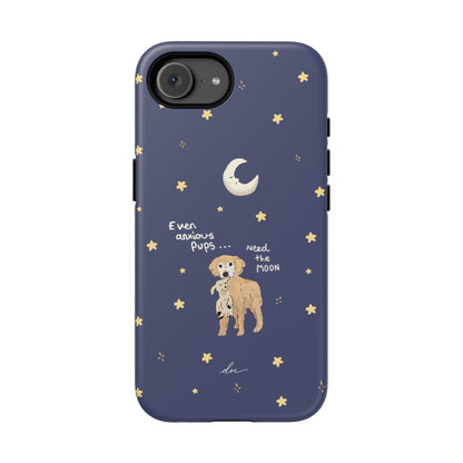 Anxious Pup iPhone Case