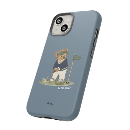 Bear Under Par iPhone Case