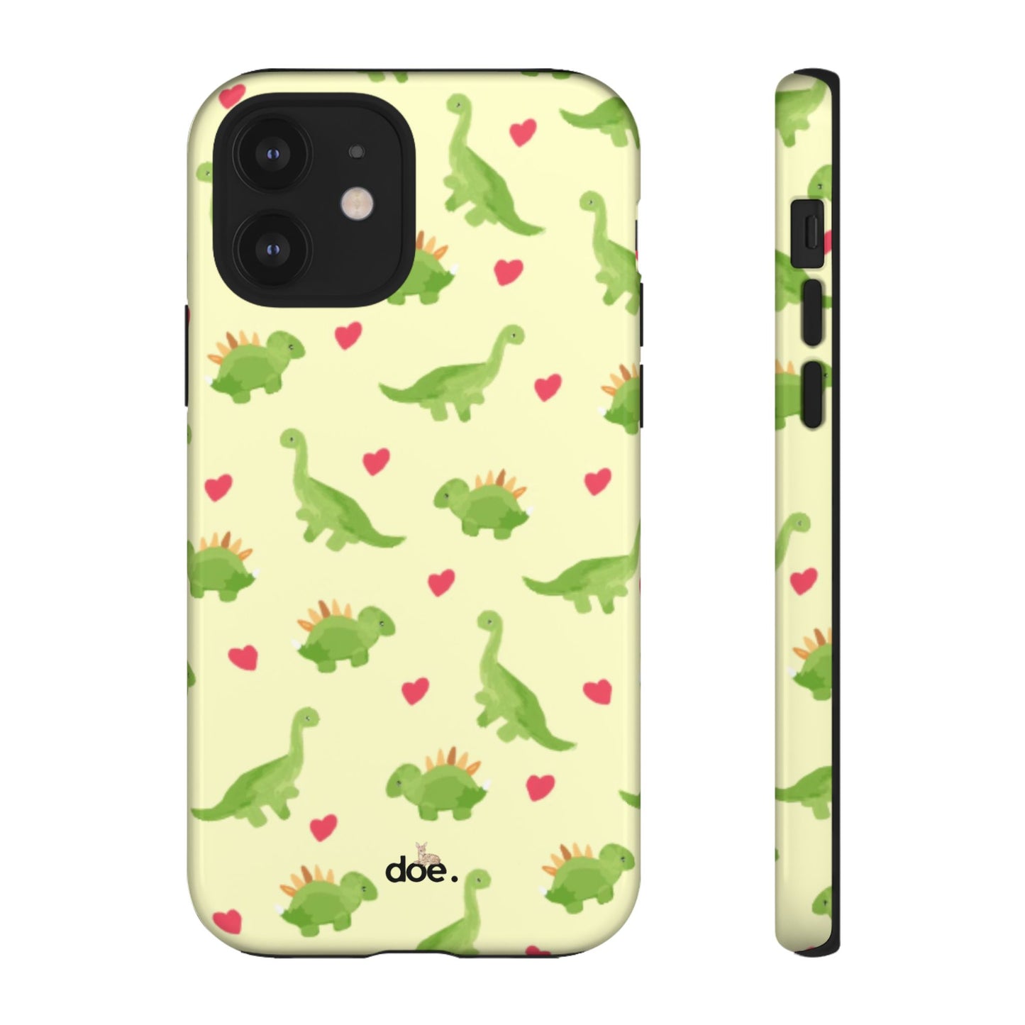 Dino Doodles iPhone Case