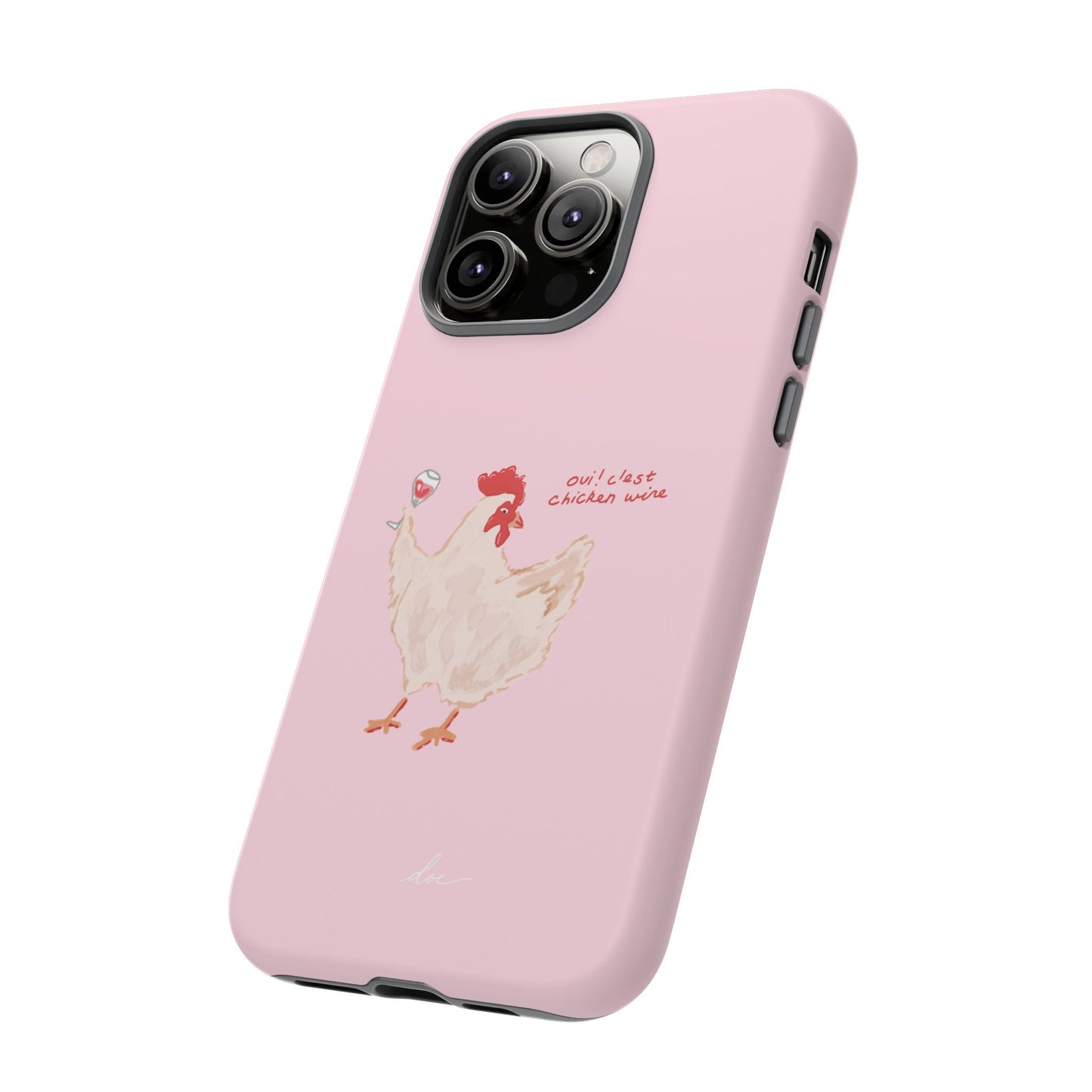 Chicken Wine iPhone Case