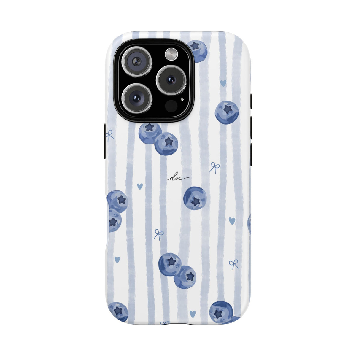 Blueberries iPhone Case