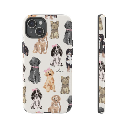 Puppy Party iPhone Case