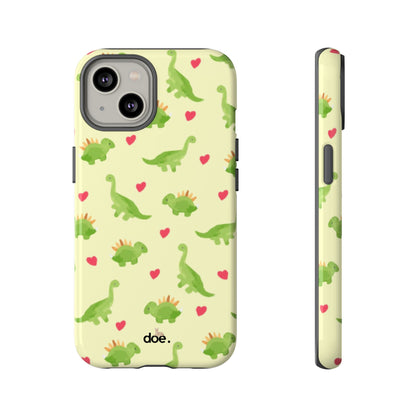 Dino Doodles iPhone Case