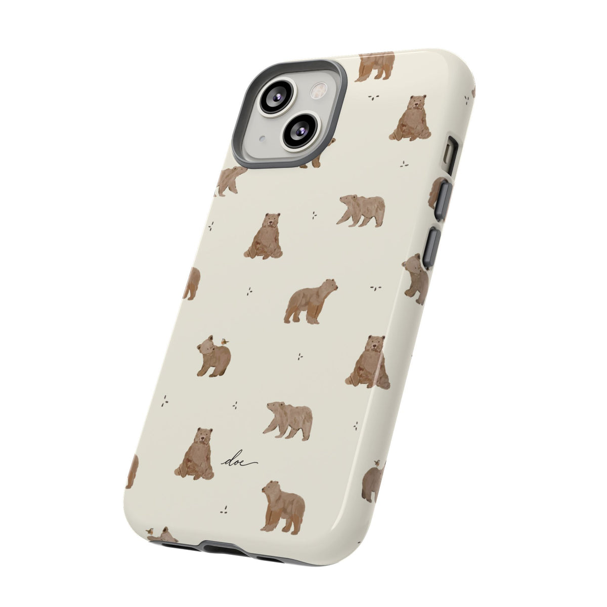 Brown Bears iPhone Case