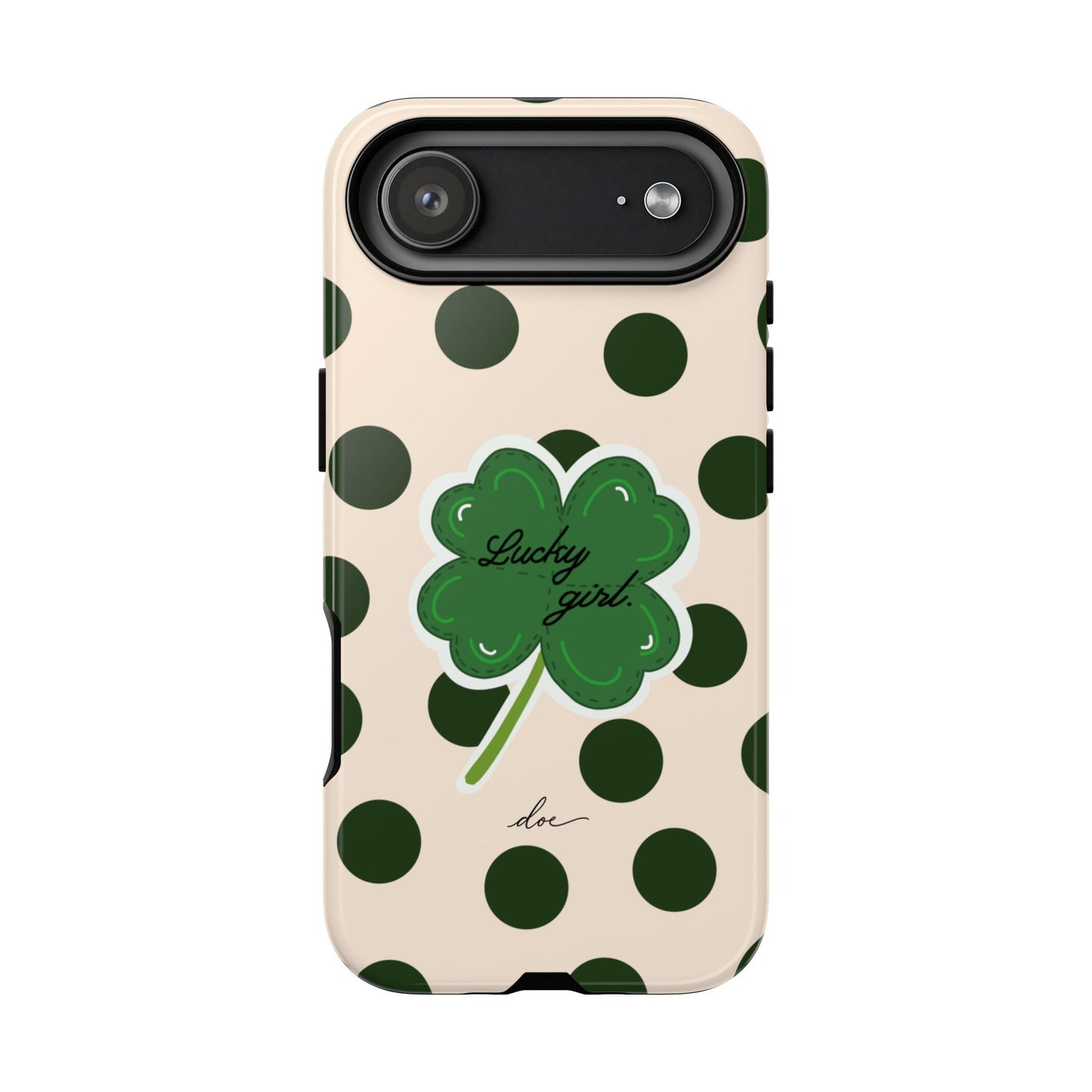 Lucky Girl iPhone Case