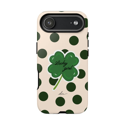 Lucky Girl iPhone Case