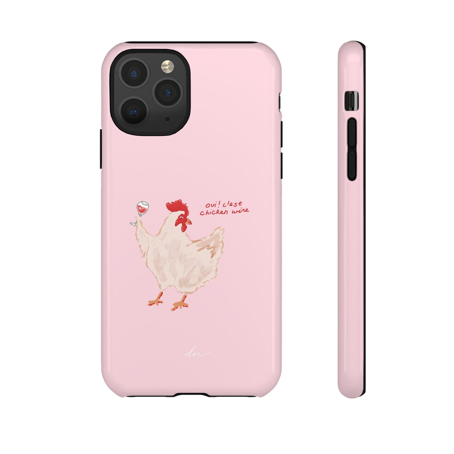 Chicken Wine iPhone Case