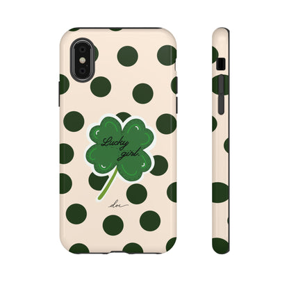 Lucky Girl iPhone Case