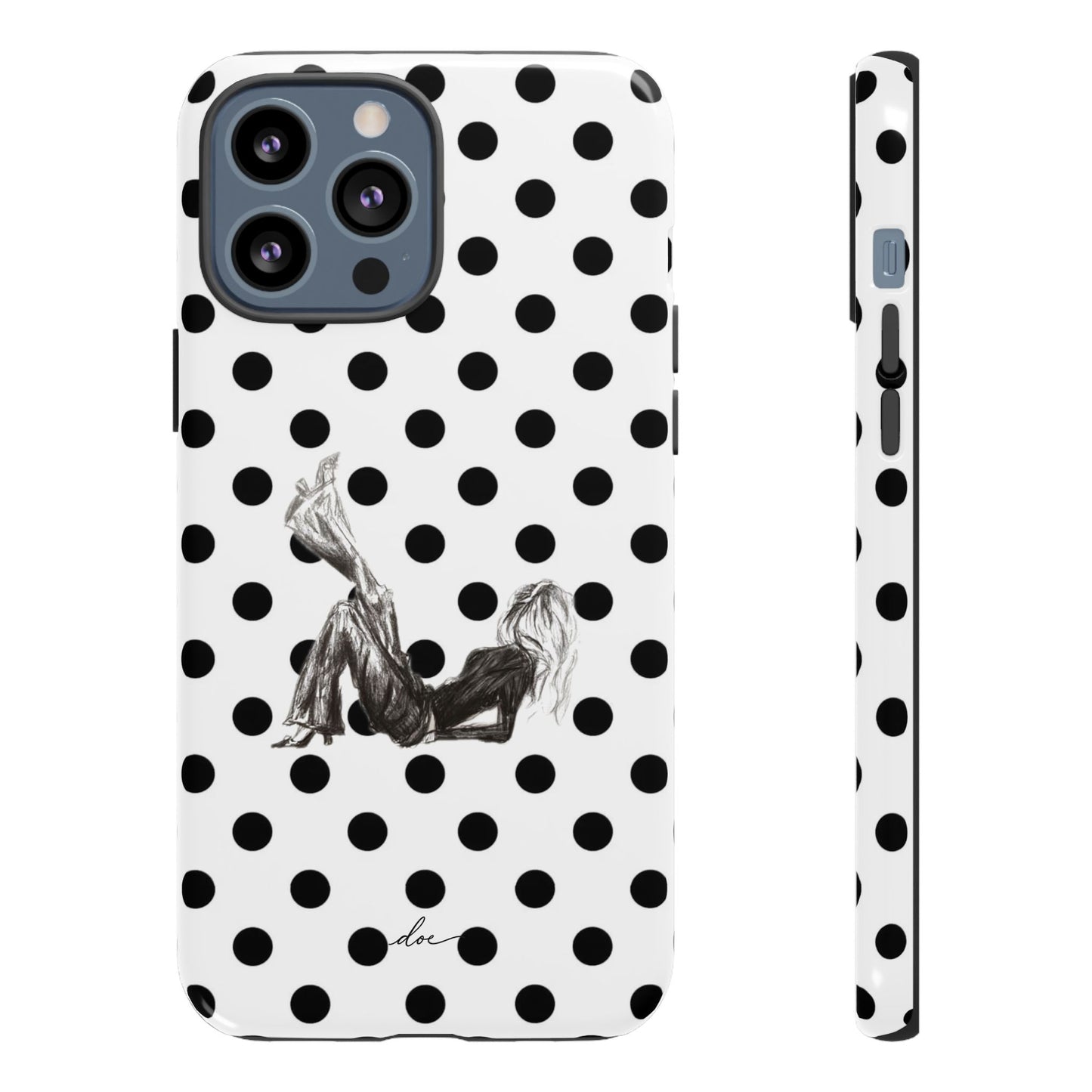 Polka Vouge Club iPhone Case