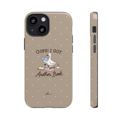 Oops Another Book! iPhone Case