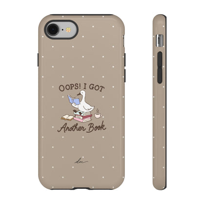 Oops Another Book! iPhone Case