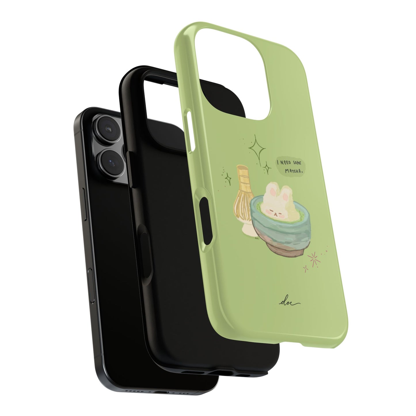 I Need Matcha! iPhone Case