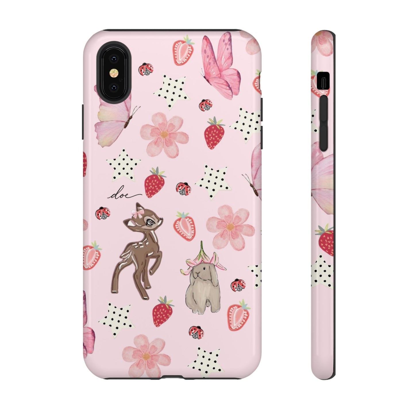 Doe & Bun iPhone Case