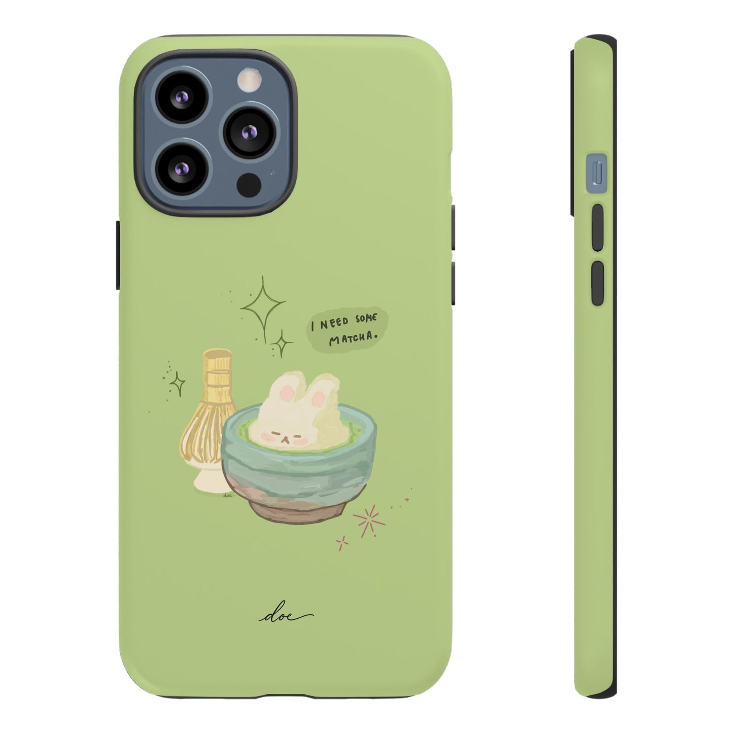 I Need Matcha! iPhone Case