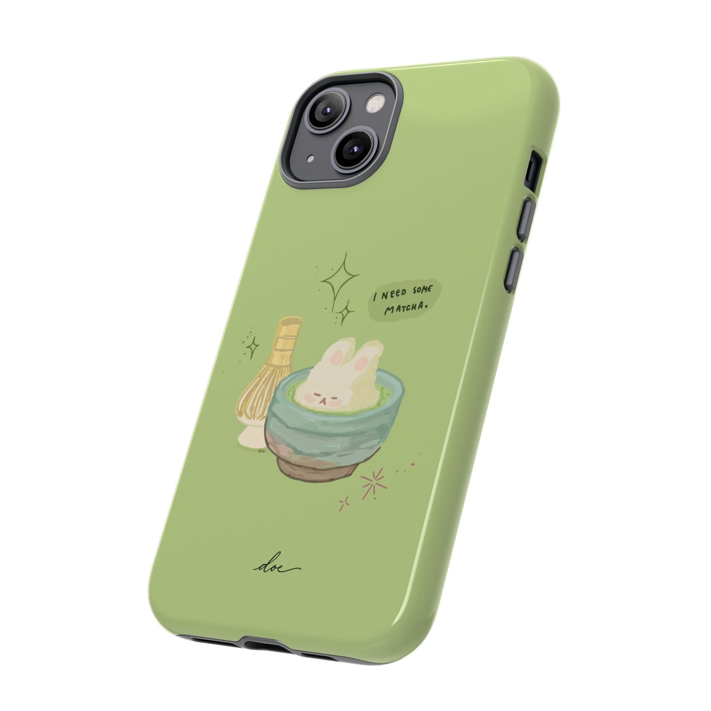 I Need Matcha! iPhone Case
