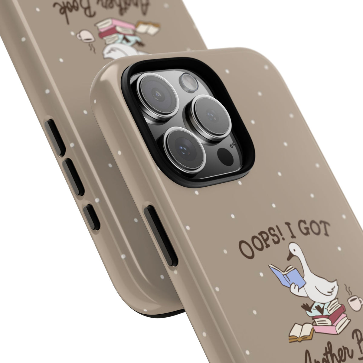 Oops Another Book! iPhone Case