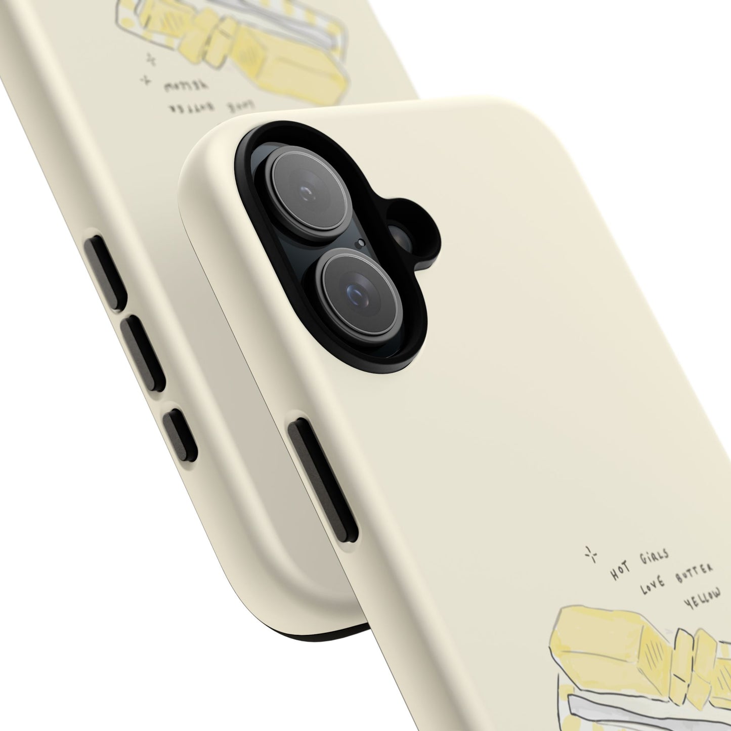 Butter Yellow iPhone Case