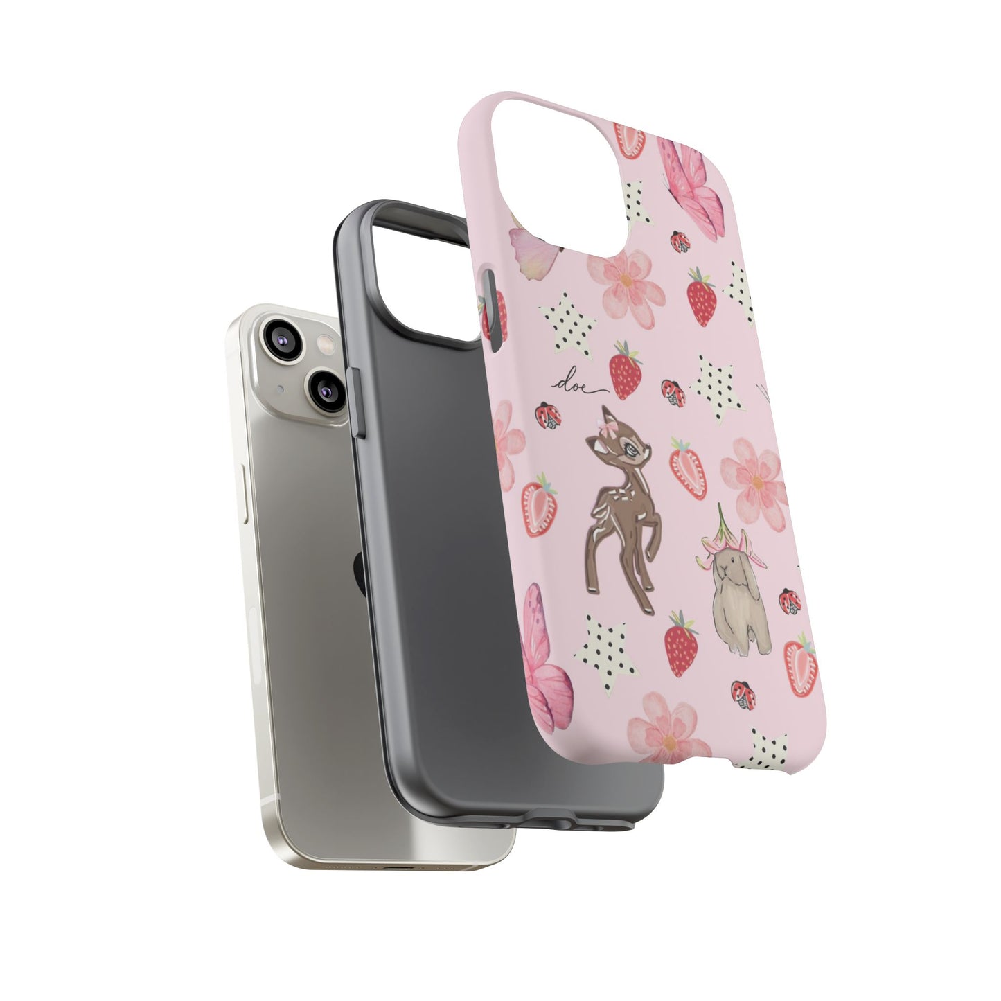 Doe & Bun iPhone Case
