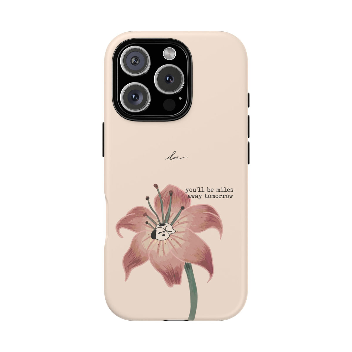 Miles Away iPhone Case