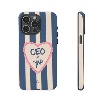 CEO Of Yap iPhone Case