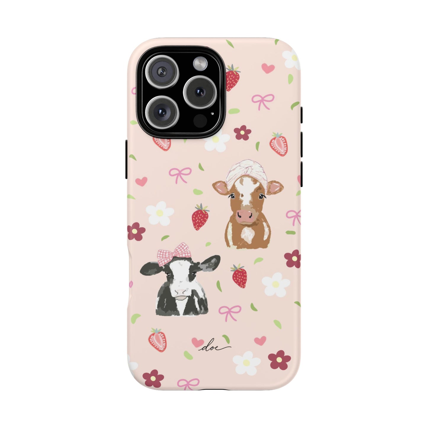 Cowy Chaos iPhone Case
