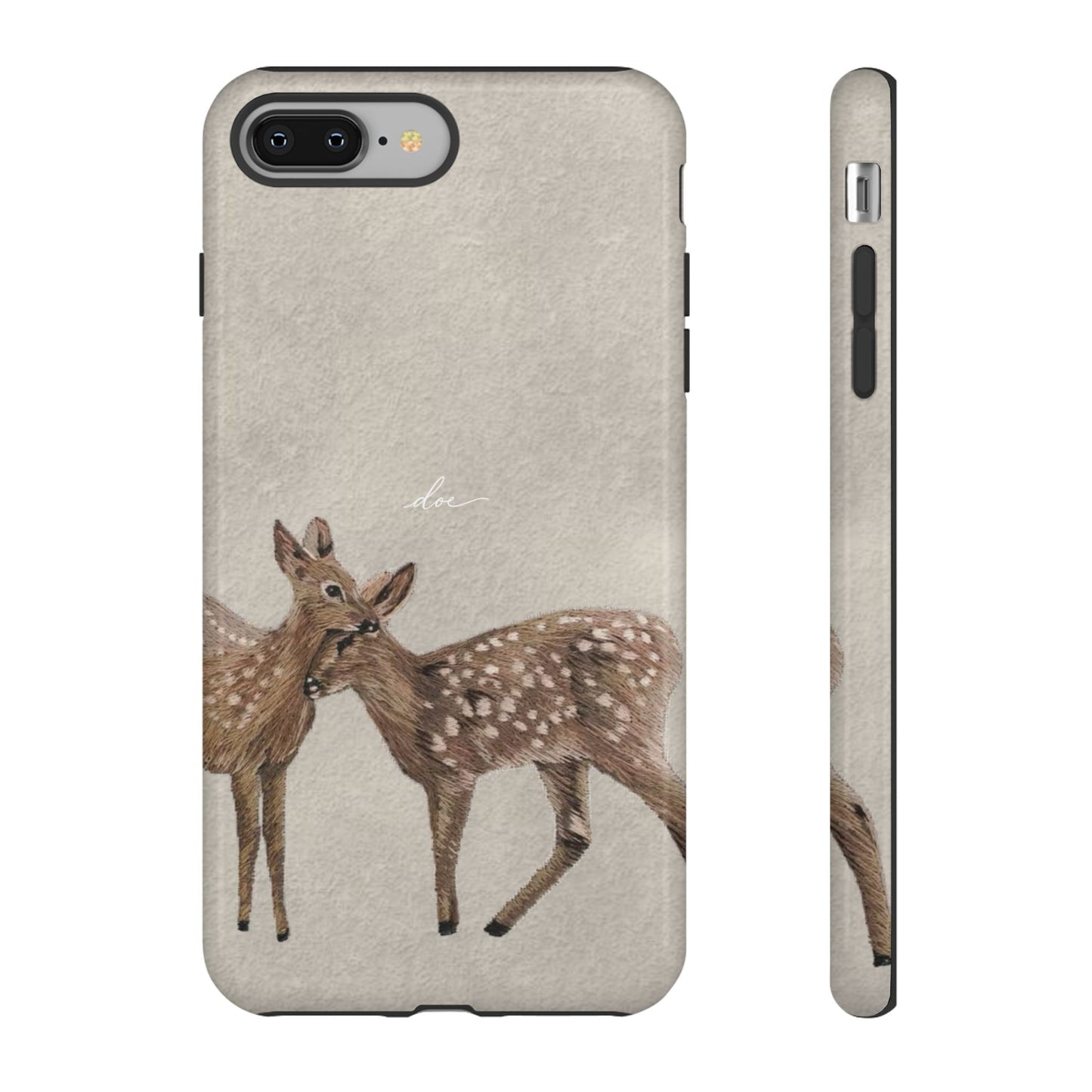 Deer Duo iPhone Case