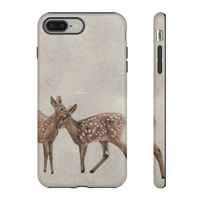 Deer Duo iPhone Case