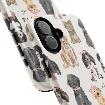 Puppy Party iPhone Case