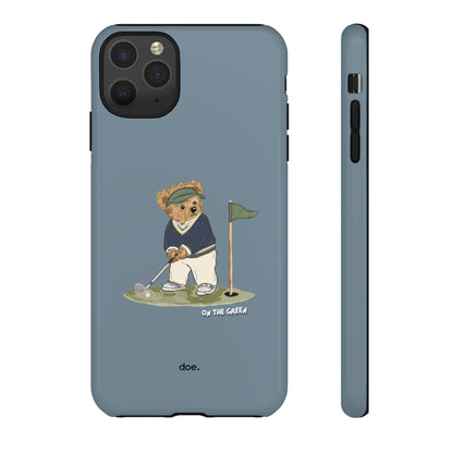 Bear Under Par iPhone Case