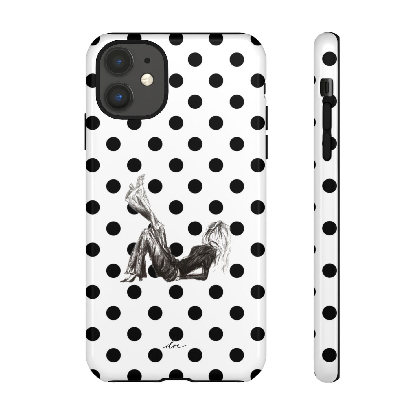 Polka Vouge Club iPhone Case