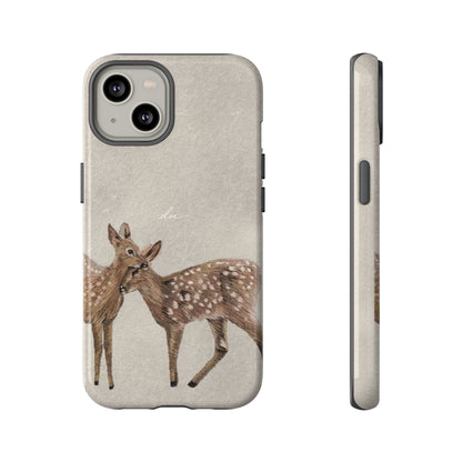 Deer Duo iPhone Case