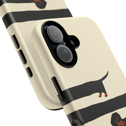 Stretchy The Dachshund iPhone Case