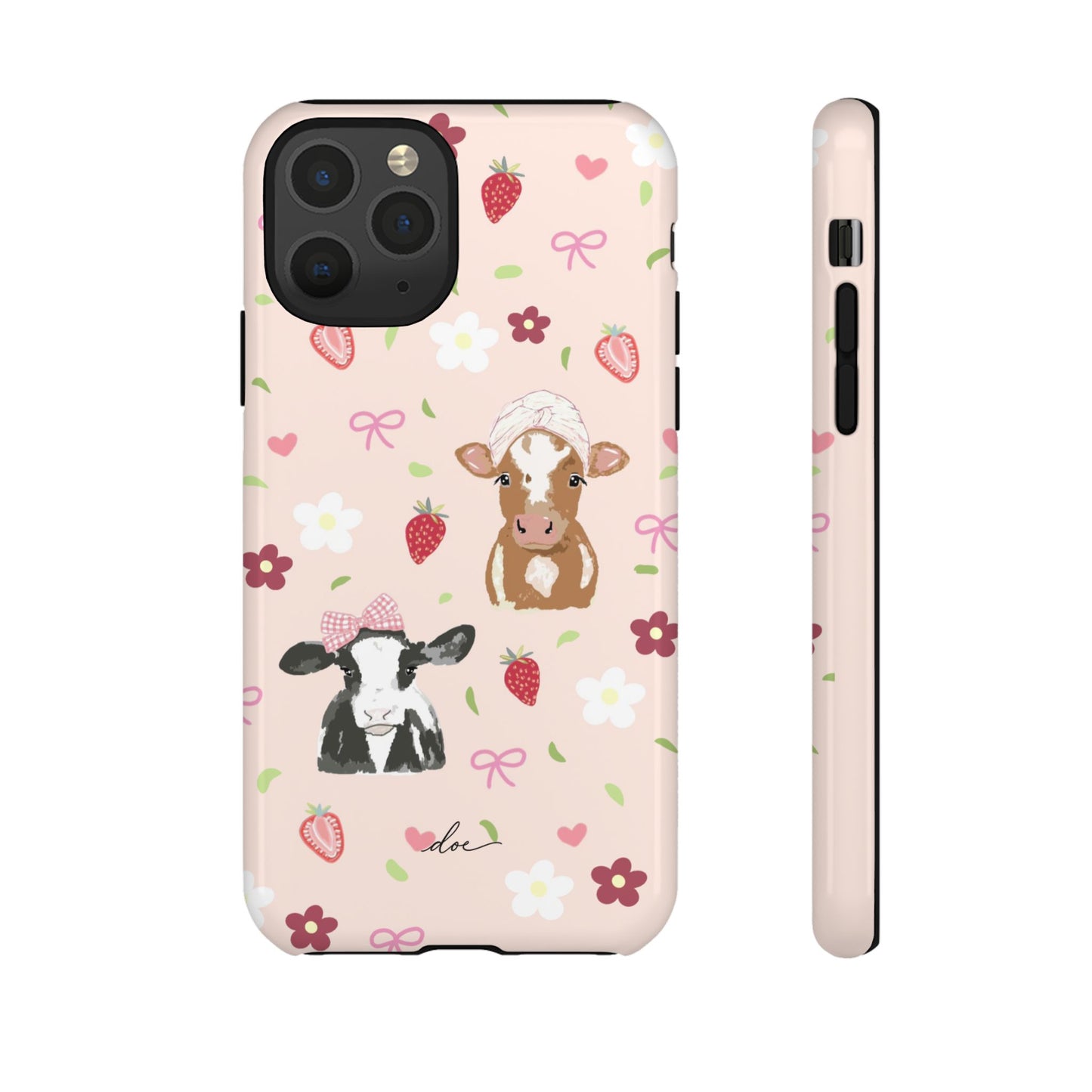 Cowy Chaos iPhone Case