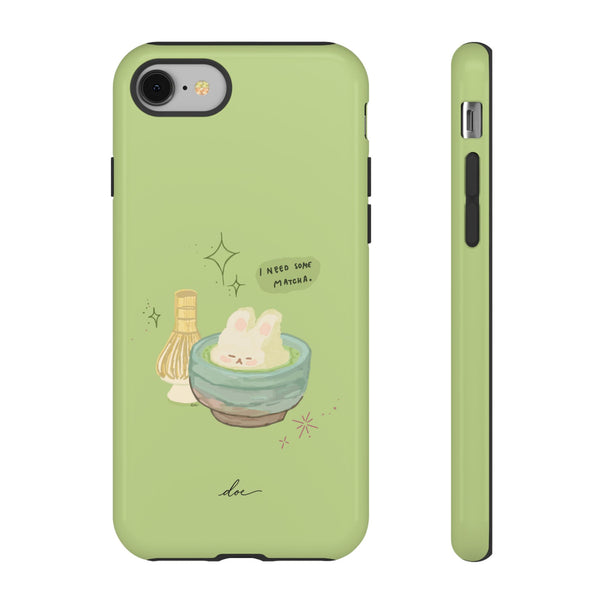 I Need Matcha! iPhone Case