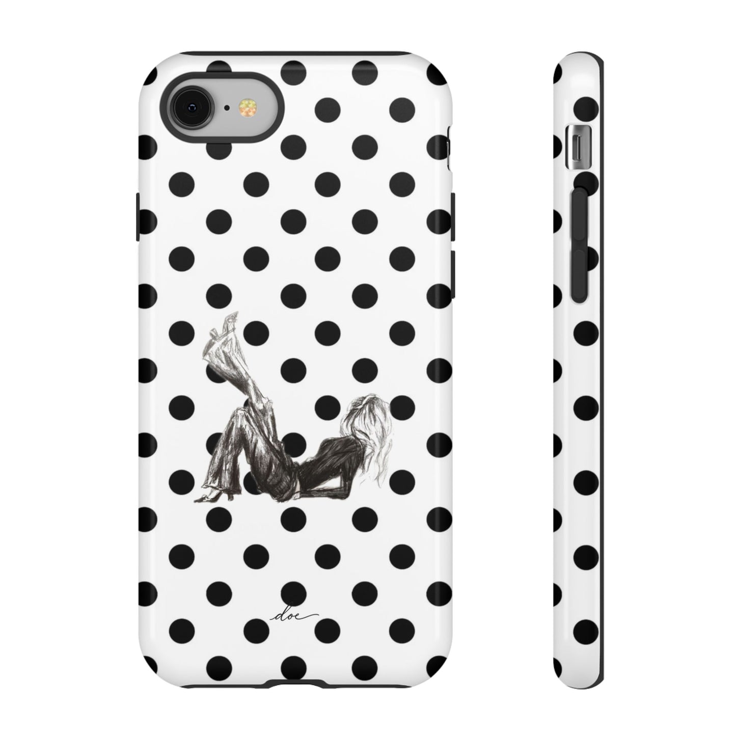 Polka Vouge Club iPhone Case