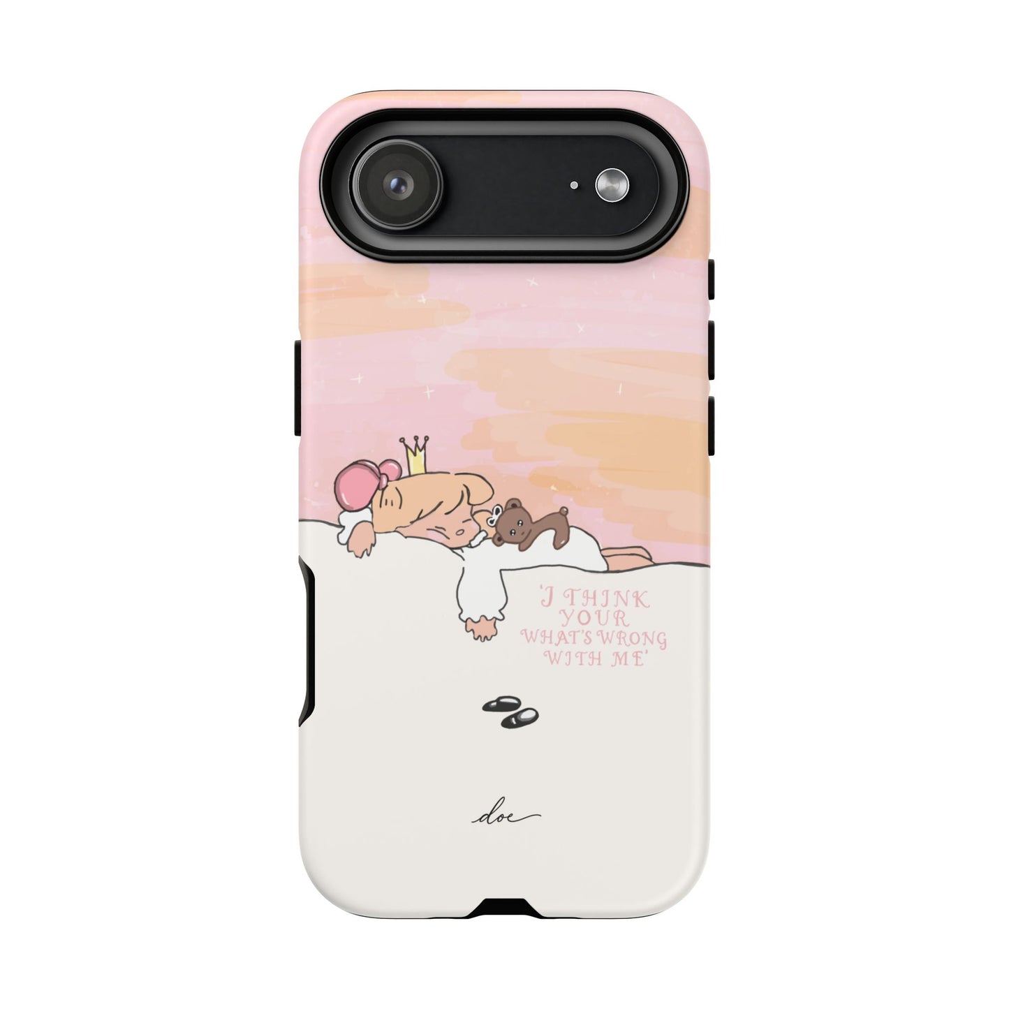 Wrong With Princess iPhone Case