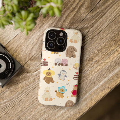 Teddy Chaos iPhone Case