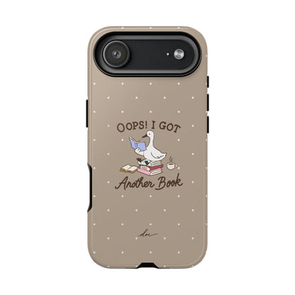 Oops Another Book! iPhone Case
