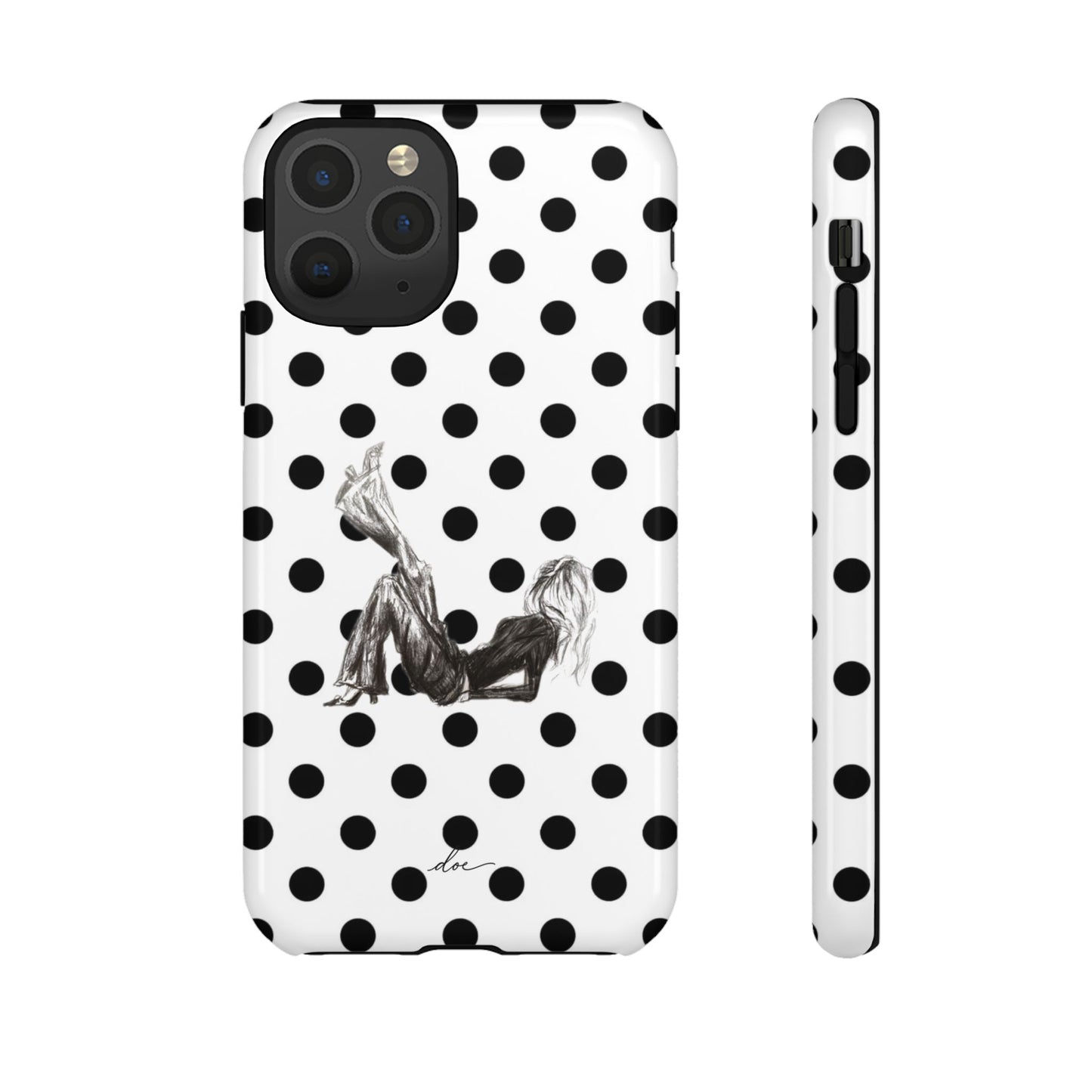 Polka Vouge Club iPhone Case