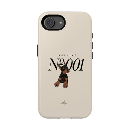 Doberman 001 iPhone Case