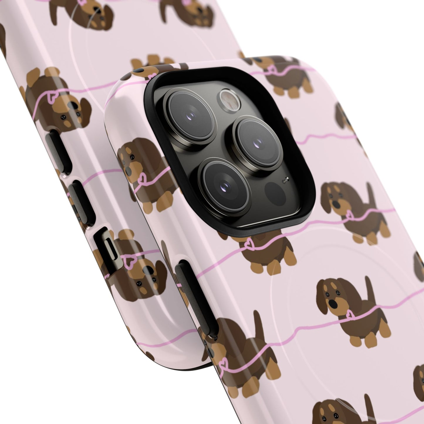 Pink Dachshunds Magsafe Case
